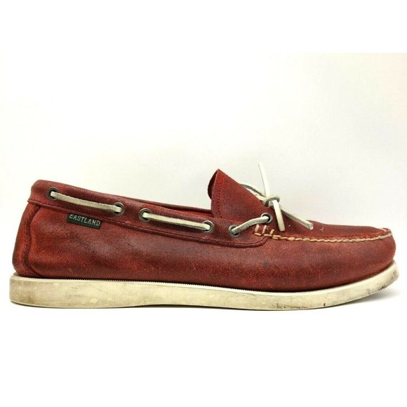 Eastland Sz 10.5 Loafer Brown Leather‎ Men Slip On Yarmouth Medium (D, M) Eastland Men main image 4